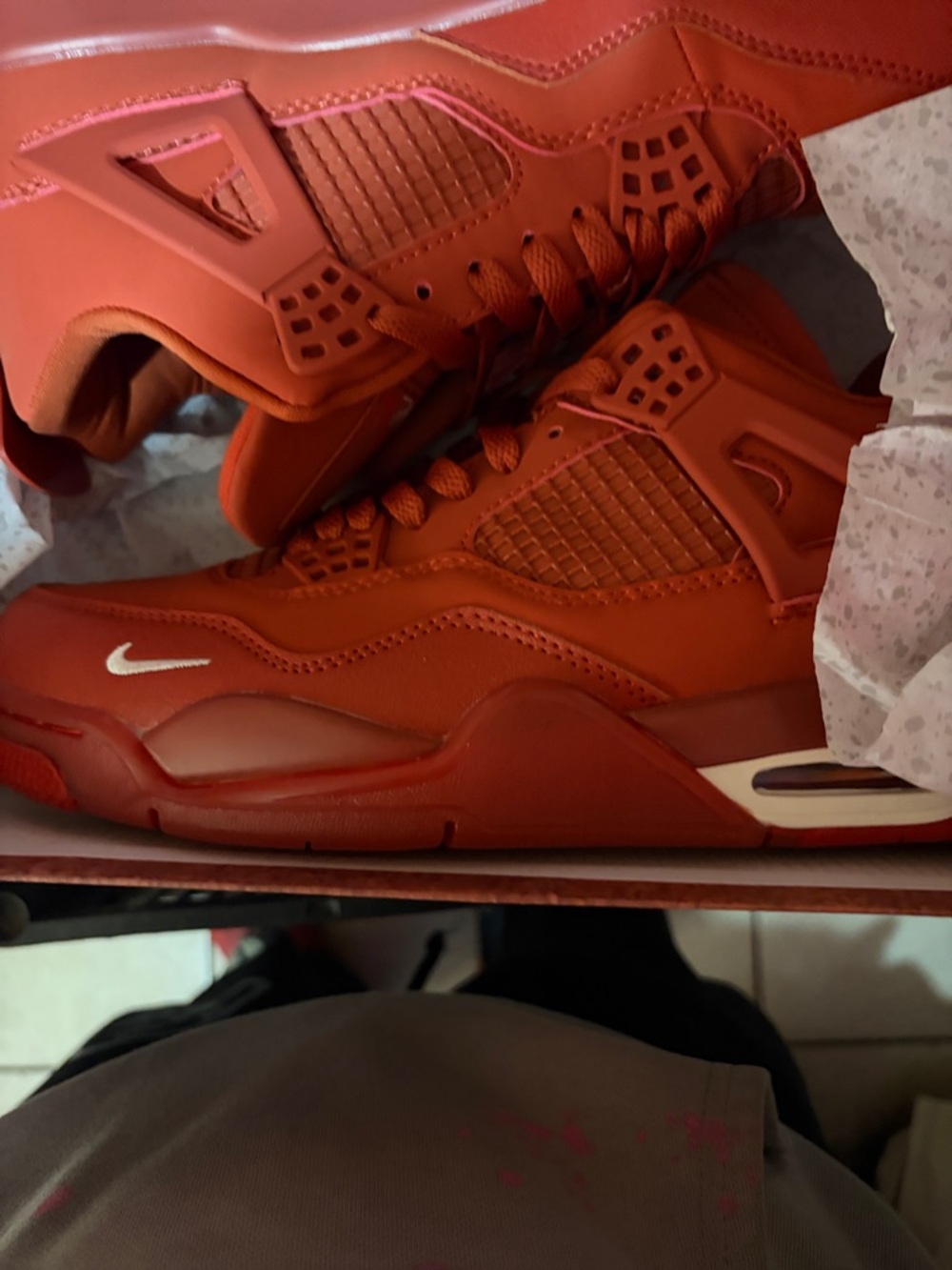 Nike Red BIKE Brick by brick